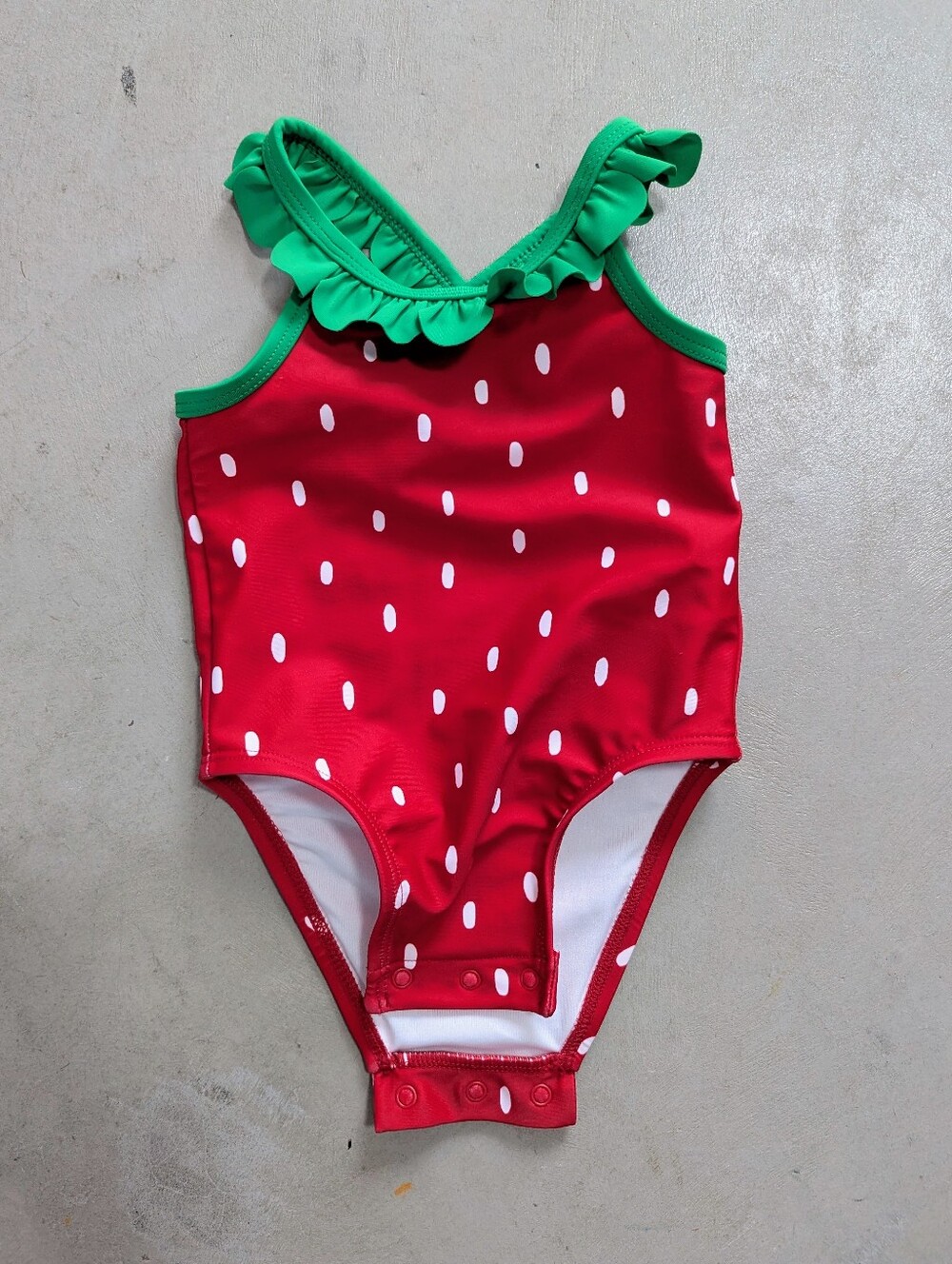 Strawberry Swimsuit 3-6M